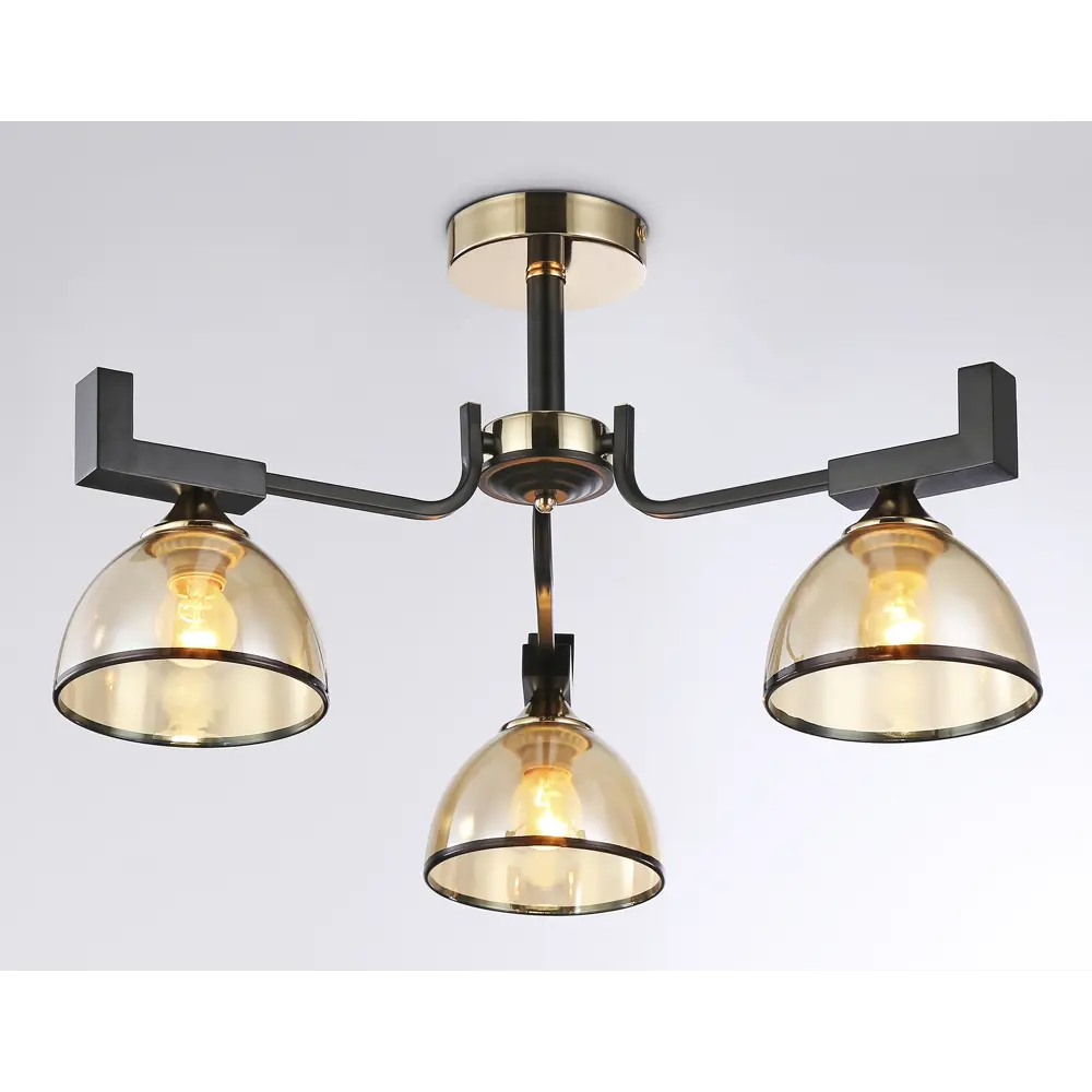 Фото 4 Люстра на штанге Ambrella Light Traditional Ambr_tr9098 3 лампы 10 м² цвет черный Фото 4 Люстра на штанге Ambrella Light Traditional Ambr_tr9098 3 лампы 10 м² цвет черный