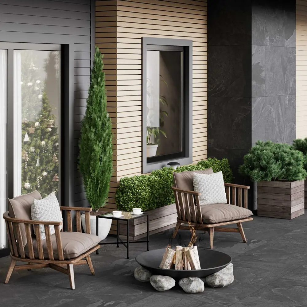 Фото 2 Керамогранит Estima Terra TE04 60x60 см 1.44 м² неполированный цвет черный, цена за упаковку Фото 2 Керамогранит Estima Terra TE04 60x60 см 1.44 м² неполированный цвет черный, цена за упаковку