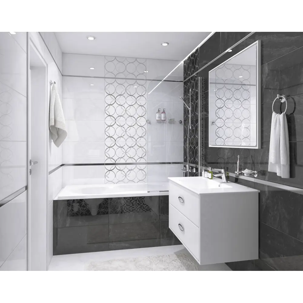 Фото Керамическая плитка Laparet х9999213194 60x30см 1.98 м² цвет черный, цена за упаковку Фото Керамическая плитка Laparet х9999213194 60x30см 1.98 м² цвет черный, цена за упаковку