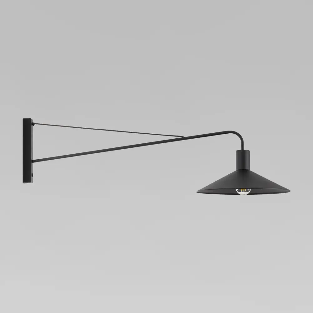 Фото Настенный светильник Tk lighting Jump A069089 цвет черный Фото Настенный светильник Tk lighting Jump A069089 цвет черный