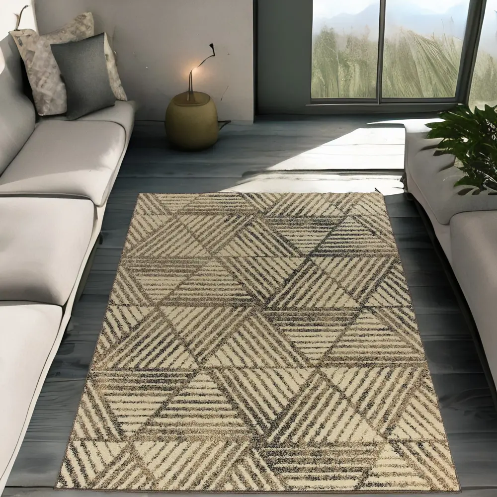 Фото Ковер Agnella Avanti Atala Beige прямой 200x280 см полипропилен
