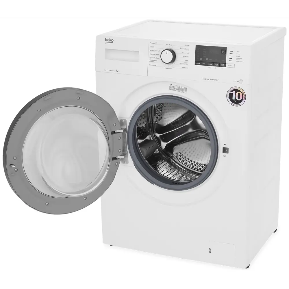Фото 2 Стиральная машина Beko Wsre 7612 xawi 60x84x49 см 7 кг цвет белый Фото 2 Стиральная машина Beko Wsre 7612 xawi 60x84x49 см 7 кг цвет белый