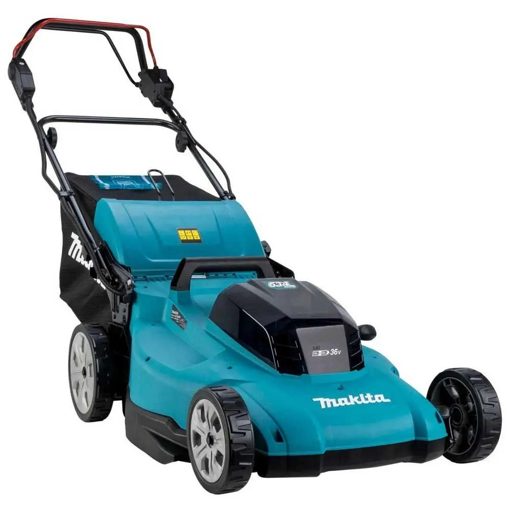 Фото 2 Газонокосилка аккумуляторная бесщёточная самоходная Makita Dlm539ct2 18 В 53 см 0x5 Ач АКБ и ЗУ в комплекте Фото 2 Газонокосилка аккумуляторная бесщёточная самоходная Makita Dlm539ct2 18 В 53 см 0x5 Ач АКБ и ЗУ в комплекте