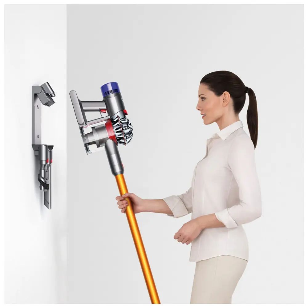 Фото 8 Пылесос вертикальный Dyson V8 absolute 447109-01 серый/никель 0.54 л 350 Вт цвет серый никель Фото 8 Пылесос вертикальный Dyson V8 absolute 447109-01 серый/никель 0.54 л 350 Вт цвет серый никель
