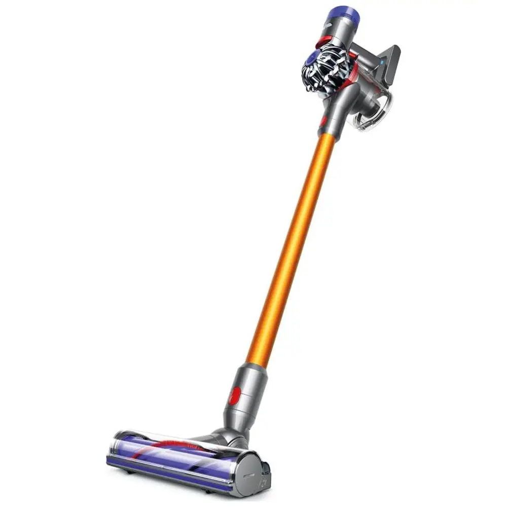 Фото Пылесос вертикальный Dyson V8 absolute 447109-01 серый/никель 0.54 л 350 Вт цвет серый никель Фото Пылесос вертикальный Dyson V8 absolute 447109-01 серый/никель 0.54 л 350 Вт цвет серый никель