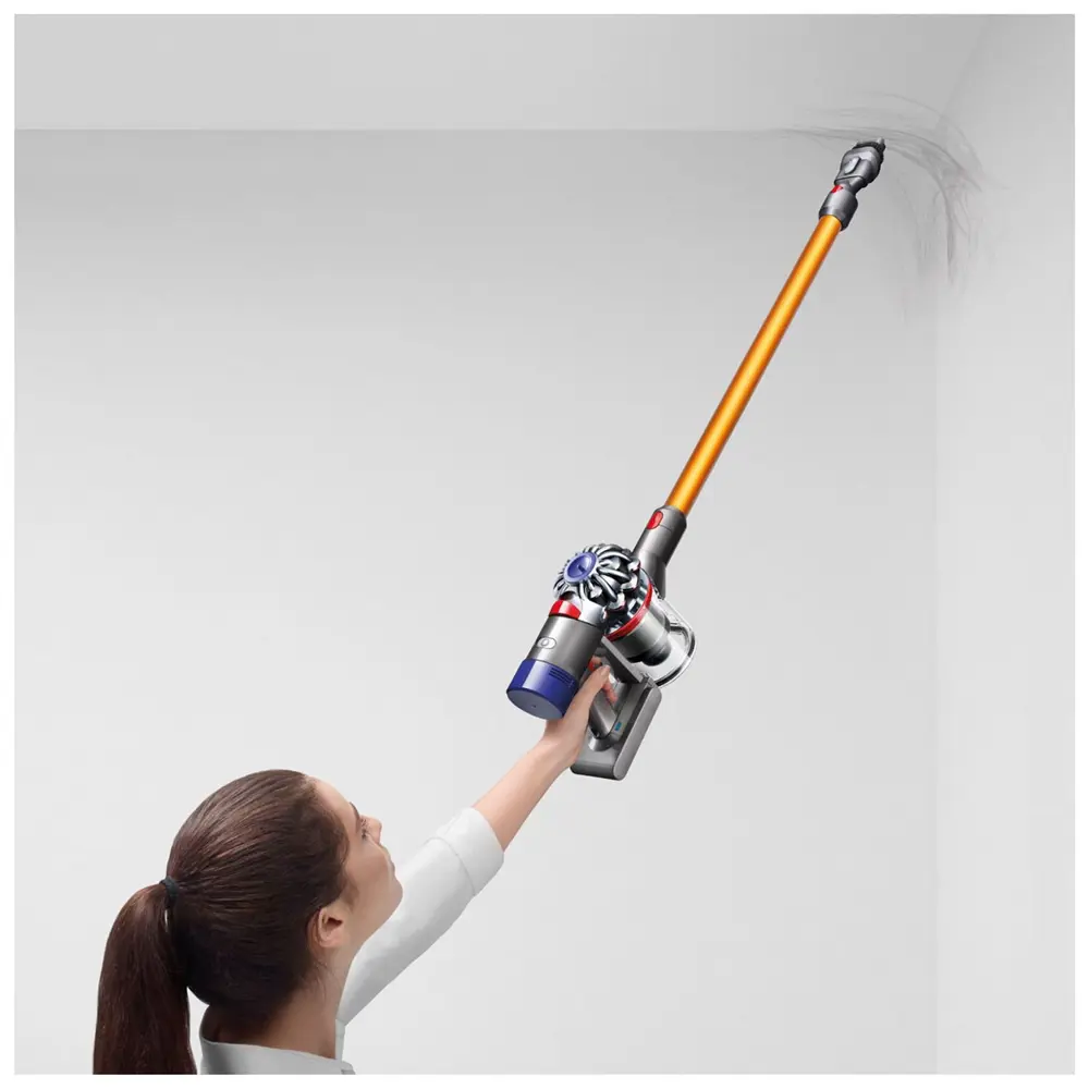 Фото 3 Пылесос вертикальный Dyson V8 absolute 447109-01 серый/никель 0.54 л 350 Вт цвет серый никель Фото 3 Пылесос вертикальный Dyson V8 absolute 447109-01 серый/никель 0.54 л 350 Вт цвет серый никель