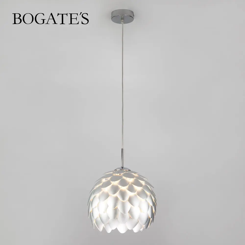 Фото Подвесной светильник BOGATE'S 3041 серебро хром Фото Подвесной светильник BOGATE'S 3041 серебро хром