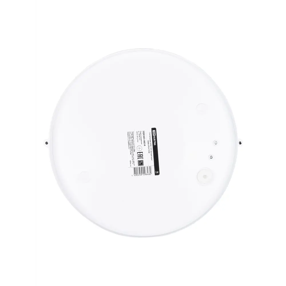Фото 4 Светильник ЖКХ Tdm Electric Sq0303-0024 100 Вт IP54 круг цвет белый накладной Фото 4 Светильник ЖКХ Tdm Electric Sq0303-0024 100 Вт IP54 круг цвет белый накладной