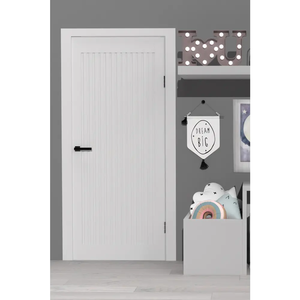 Фото 2 Дверь межкомнатная DK-doors Lux 23 глухая 70х200см ПВХ цвет велютто ферро без замка и петель в комплекте Фото 2 Дверь межкомнатная DK-doors Lux 23 глухая 70х200см ПВХ цвет велютто ферро без замка и петель в комплекте