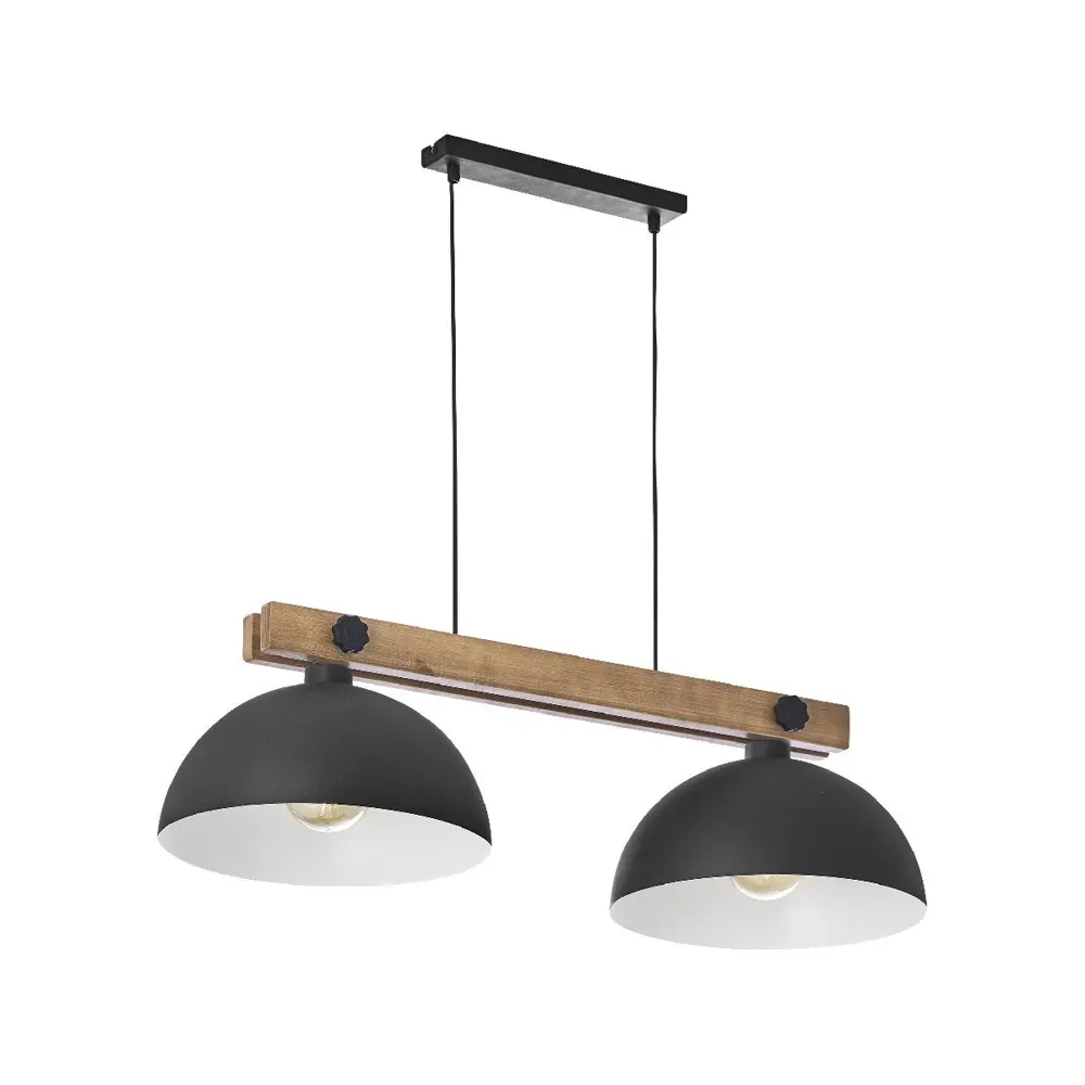Фото Светильник подвесной Toplight Marion Tl1625h-02bk 2 лампы 4 м² цвет черный Фото Светильник подвесной Toplight Marion Tl1625h-02bk 2 лампы 4 м² цвет черный