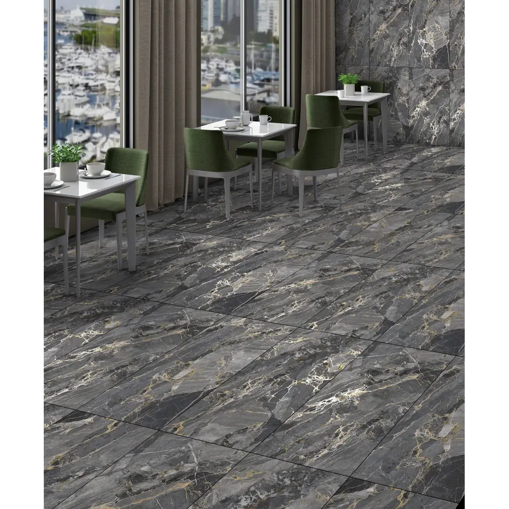Фото Керамогранит Global tile Stonela_gt GT1206018005MCR 60x120см цвет черный Фото Керамогранит Global tile Stonela_gt GT1206018005MCR 60x120см цвет черный