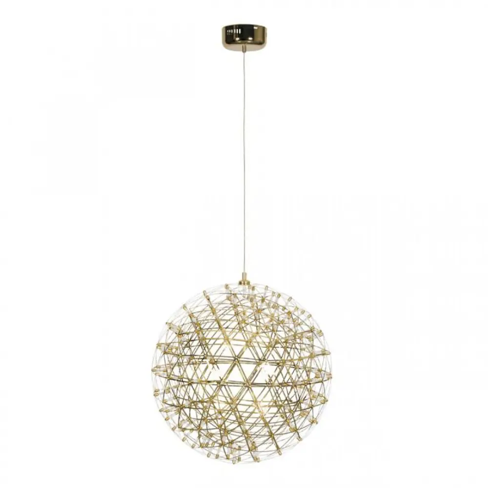 Фото Светильник подвесной светодиодный Loft it Raimond 9027-61 gold 4 м² теплый белый (желтый) свет цвет жёлтый/золотой Фото Светильник подвесной светодиодный Loft it Raimond 9027-61 gold 4 м² теплый белый (желтый) свет цвет жёлтый/золотой