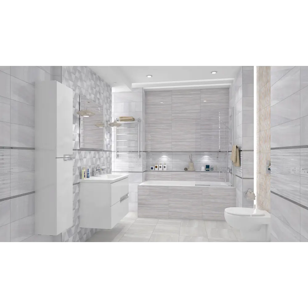 Фото 2 Керамогранит Laparet Diadema x9999132439 40x40см 1.76 м² цвет белый, цена за упаковку Фото 2 Керамогранит Laparet Diadema x9999132439 40x40см 1.76 м² цвет белый, цена за упаковку