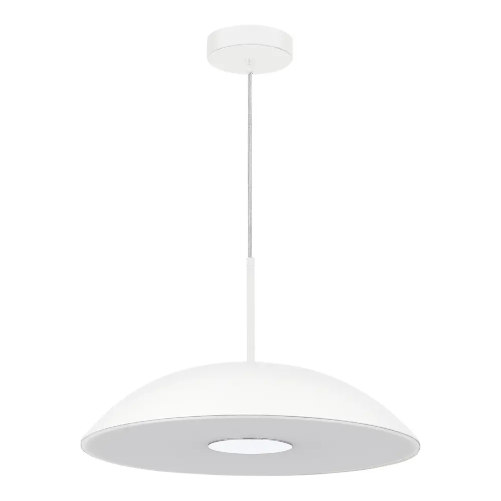 Фото 4 Светильник подвесной светодиодный St Luce Lid Sl6128.503.01 8 м² теплый белый (желтый) свет цвет белый Фото 4 Светильник подвесной светодиодный St Luce Lid Sl6128.503.01 8 м² теплый белый (желтый) свет цвет белый
