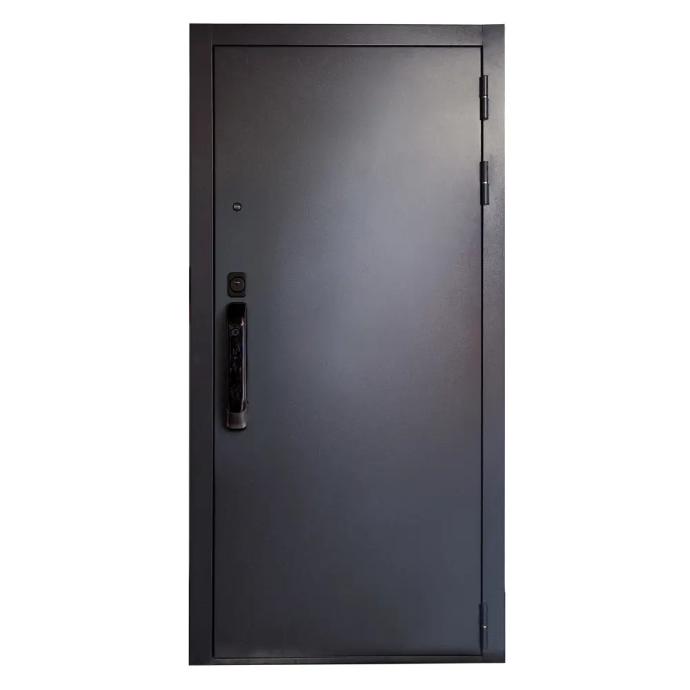 Фото 6 Входная дверь Unicorn Terminal smart правый 205x96см цвет графит букле/графит софт Фото 6 Входная дверь Unicorn Terminal smart правый 205x96см цвет графит букле/графит софт
