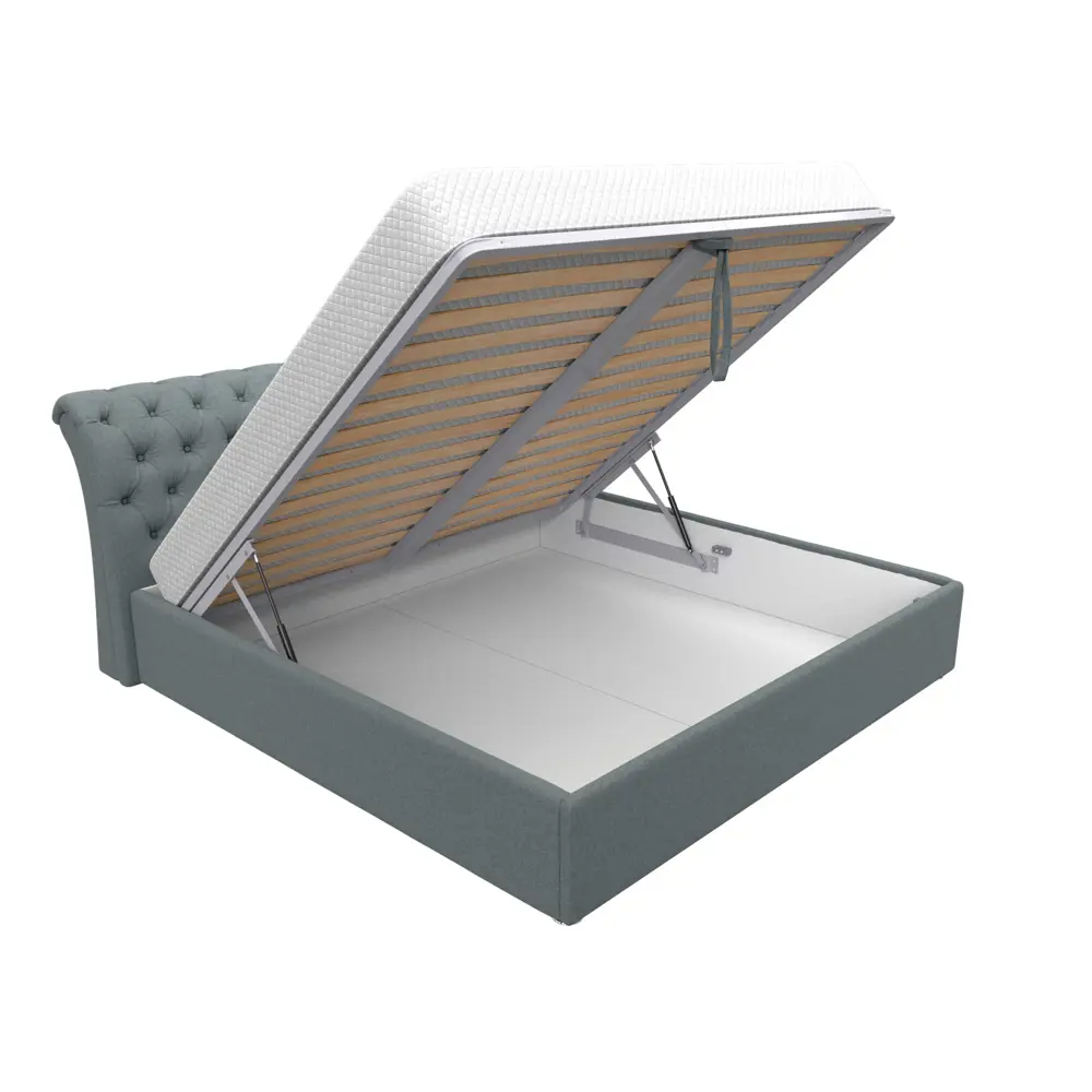 Фото 6 Кровать Сицилия 200 Лига диванов 123135 224x110x239 см рогожка цвет амур 07 серый Фото 6 Кровать Сицилия 200 Лига диванов 123135 224x110x239 см рогожка цвет амур 07 серый