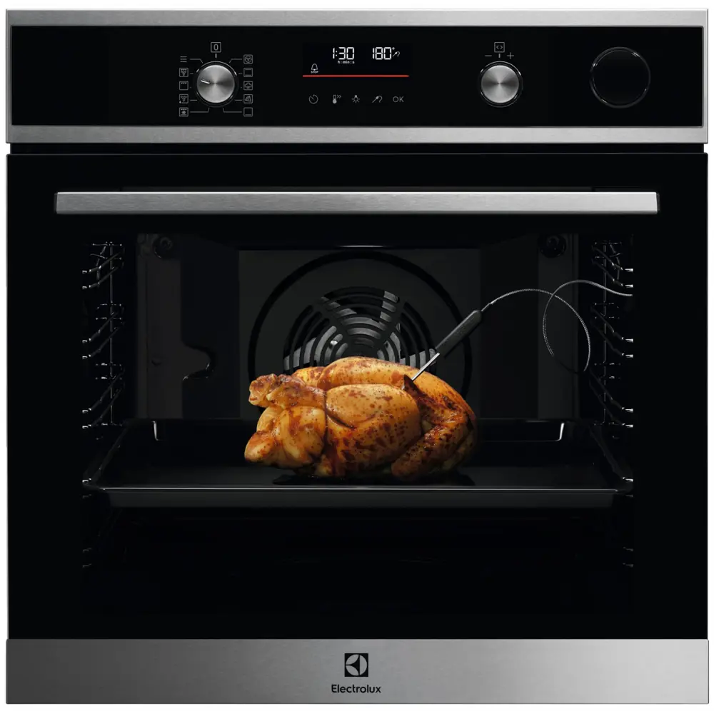 Фото Встраиваемый духовой шкаф Electrolux Eoc6H76X 59.50x59.40x56.90 см цвет нержавеющая сталь Фото Встраиваемый духовой шкаф Electrolux Eoc6H76X 59.50x59.40x56.90 см цвет нержавеющая сталь