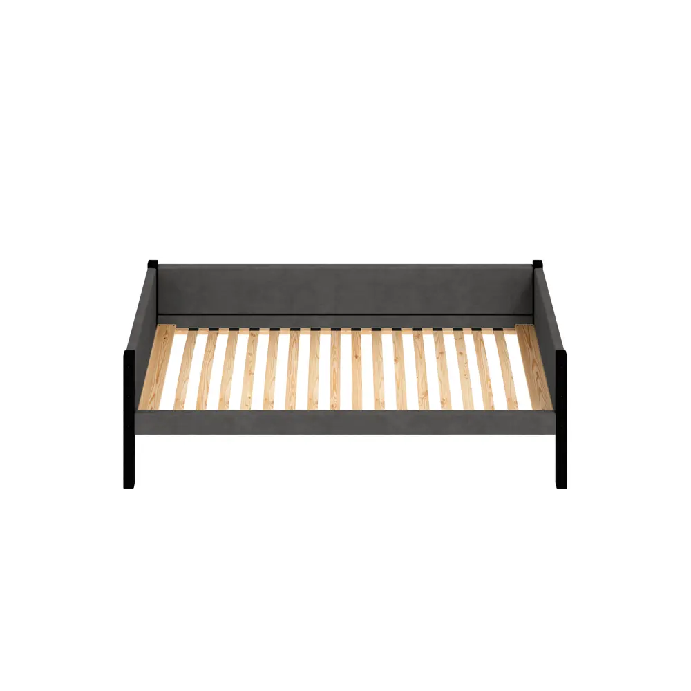 Фото 3 Кровать Solarius tahta-obiv-rs17-80-200onix-orto Тахта односпальная Классика 90 x 63 x 210 см двп цвет темно-серый/черный оникс Фото 3 Кровать Solarius tahta-obiv-rs17-80-200onix-orto Тахта односпальная Классика 90 x 63 x 210 см двп цвет темно-серый/черный оникс