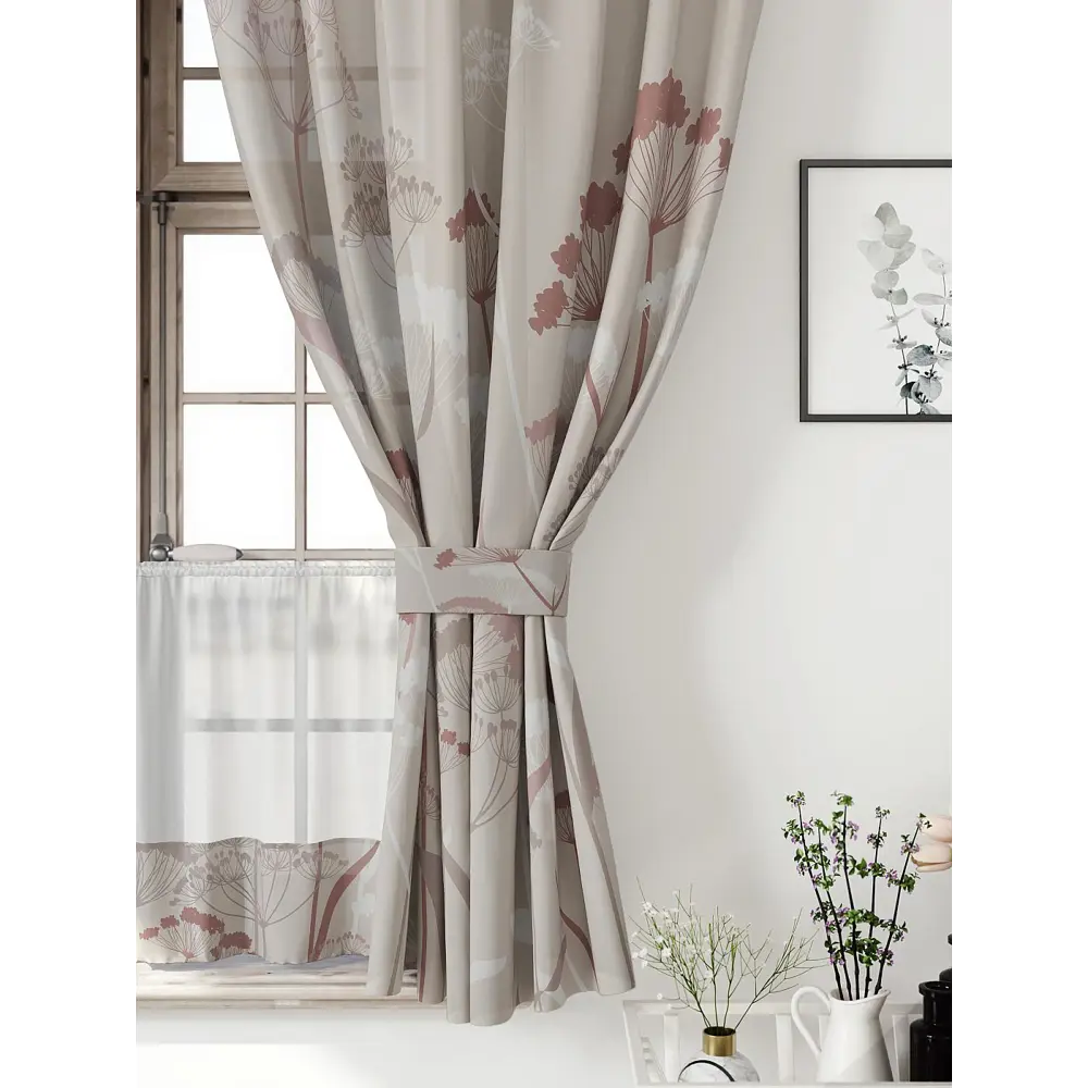 Фото 5 Комплект штор Comfy way Иномик - 12 CW705012-160 на шторной ленте 160x150 см цвет графит Фото 5 Комплект штор Comfy way Иномик - 12 CW705012-160 на шторной ленте 160x150 см цвет графит