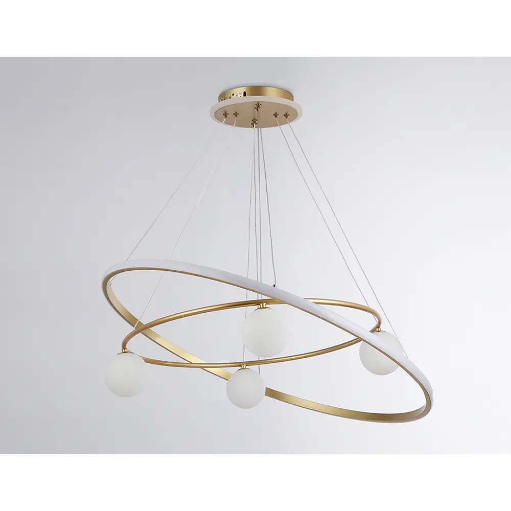 Фото 9 Светильник подвесной светодиодная Ambrella light Fl66328 с пультом управления 20 м² нейтральный белый свет цвет жёлтый/золотой Фото 9 Светильник подвесной светодиодная Ambrella light Fl66328 с пультом управления 20 м² нейтральный белый свет цвет жёлтый/золотой