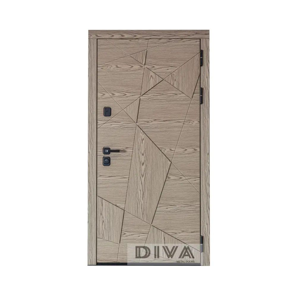 Фото 2 Входная дверь Diva Line 40 УТ-00073492 860x2050см правая цвет дуб Фото 2 Входная дверь Diva Line 40 УТ-00073492 860x2050см правая цвет дуб