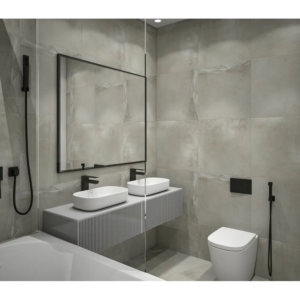 Фото 2 Керамогранит Idalgo ID9094g104SR 60x60см 1.44 м² цвет черный, цена за упаковку Фото 2 Керамогранит Idalgo ID9094g104SR 60x60см 1.44 м² цвет черный, цена за упаковку