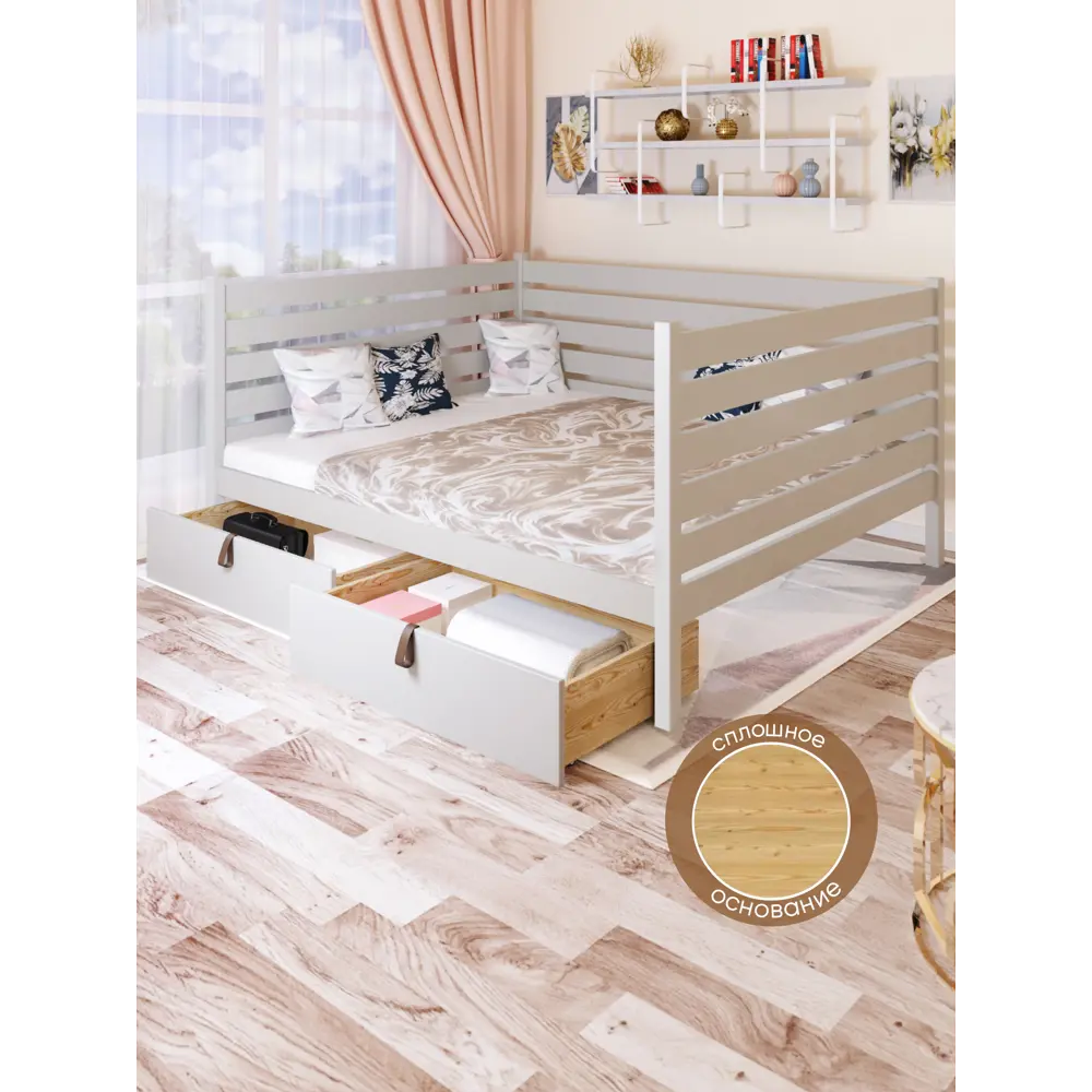 Фото 5 Кровать Solarius Tahta-spin140-190plat-full-2yash 150 x 101 x 200 см сосна цвет бежевый Фото 5 Кровать Solarius Tahta-spin140-190plat-full-2yash 150 x 101 x 200 см сосна цвет бежевый