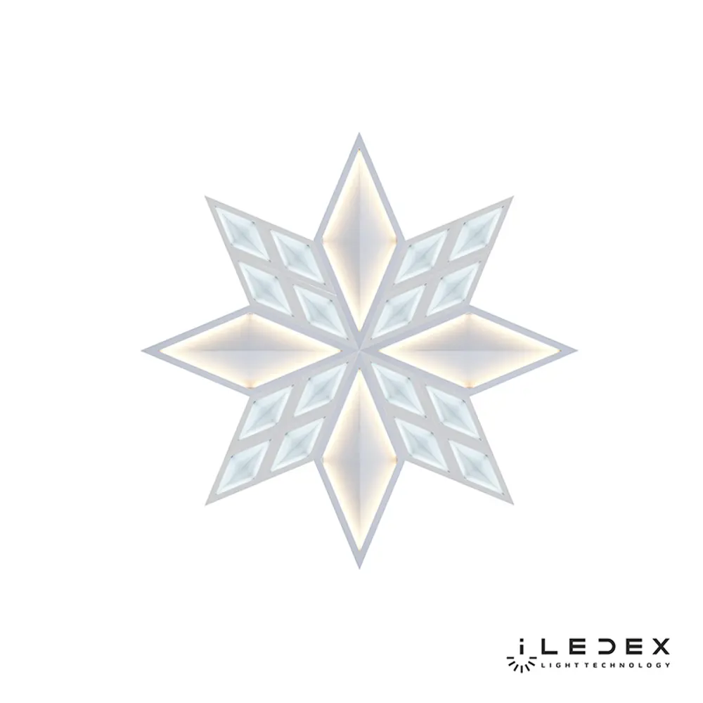 Фото 8 Светильник настенно-потолочный светодиодный Iledex Creator SMD-924416 WH-6000K 2 м² холодный белый (голубой) свет цвет белый Фото 8 Светильник настенно-потолочный светодиодный Iledex Creator SMD-924416 WH-6000K 2 м² холодный белый (голубой) свет цвет белый