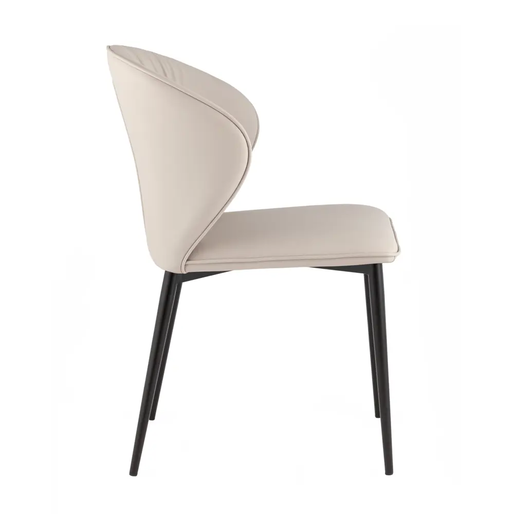 Фото 2 Стул Stool group Deia 46.5x82x56.5 см эко-кожа цвет светло-серый Фото 2 Стул Stool group Deia 46.5x82x56.5 см эко-кожа цвет светло-серый