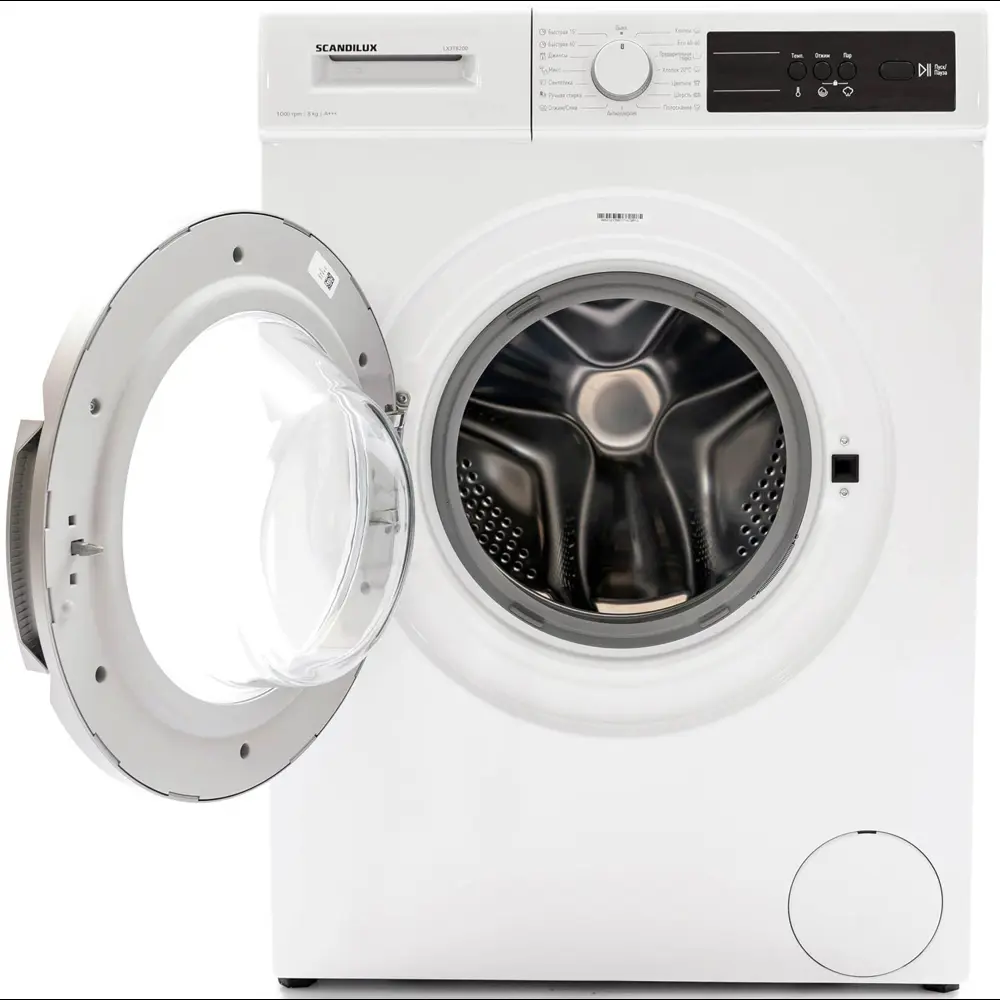Фото 5 Стиральная машина Scandilux Lx3t8200 59.7x84.5x52.7 см 8 кг цвет белый Фото 5 Стиральная машина Scandilux Lx3t8200 59.7x84.5x52.7 см 8 кг цвет белый