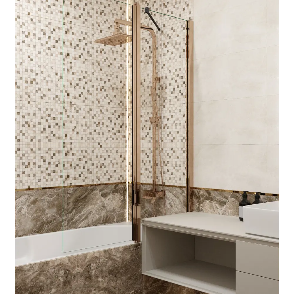 Фото 2 Керамическая плитка Eurotile Hermitage 4810839050222 30x60см цвет коричневый Фото 2 Керамическая плитка Eurotile Hermitage 4810839050222 30x60см цвет коричневый