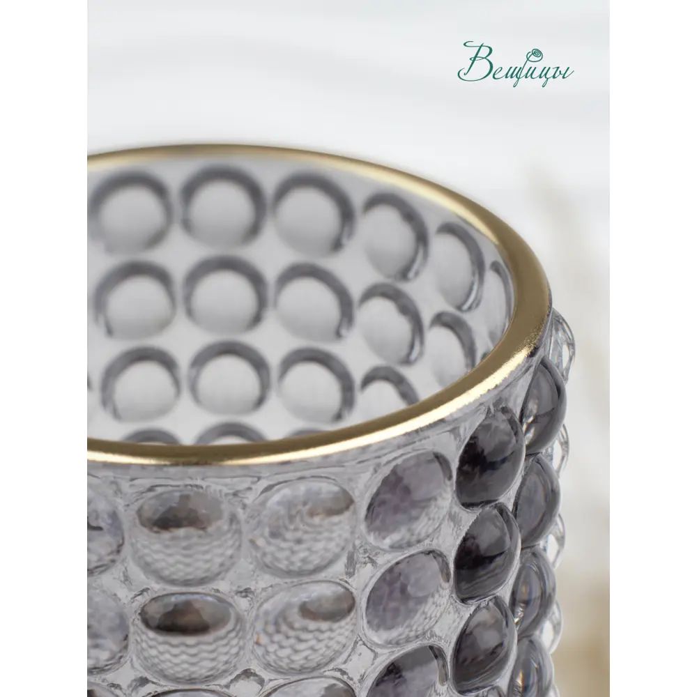 Фото 4 Декоративный подсвечник Вещицы 85 см цвет серый/серебристый Фото 4 Декоративный подсвечник Вещицы 85 см цвет серый/серебристый