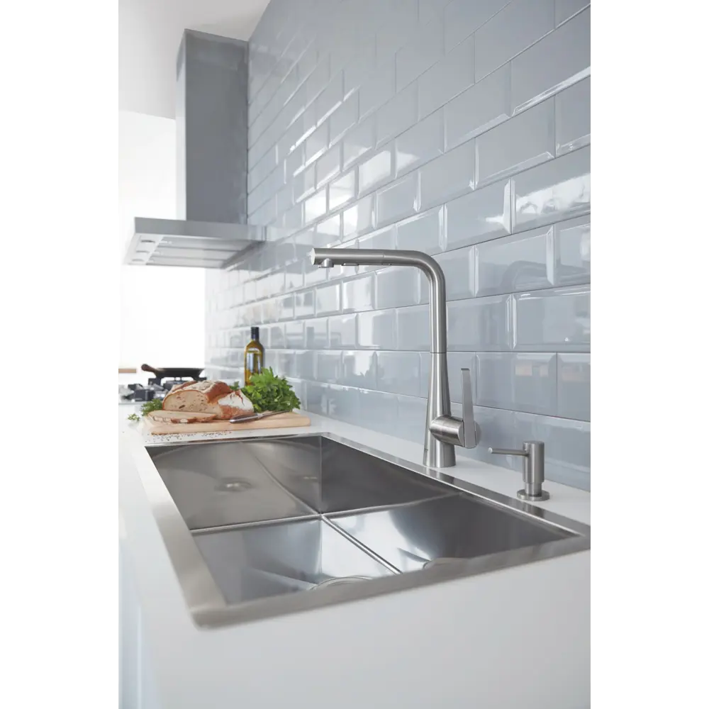 Фото 7 Дозатор жидкого мыла Grohe Cosmopolitan встраиваемый в столешницу суперсталь 40535DC0 Фото 7 Дозатор жидкого мыла Grohe Cosmopolitan встраиваемый в столешницу суперсталь 40535DC0