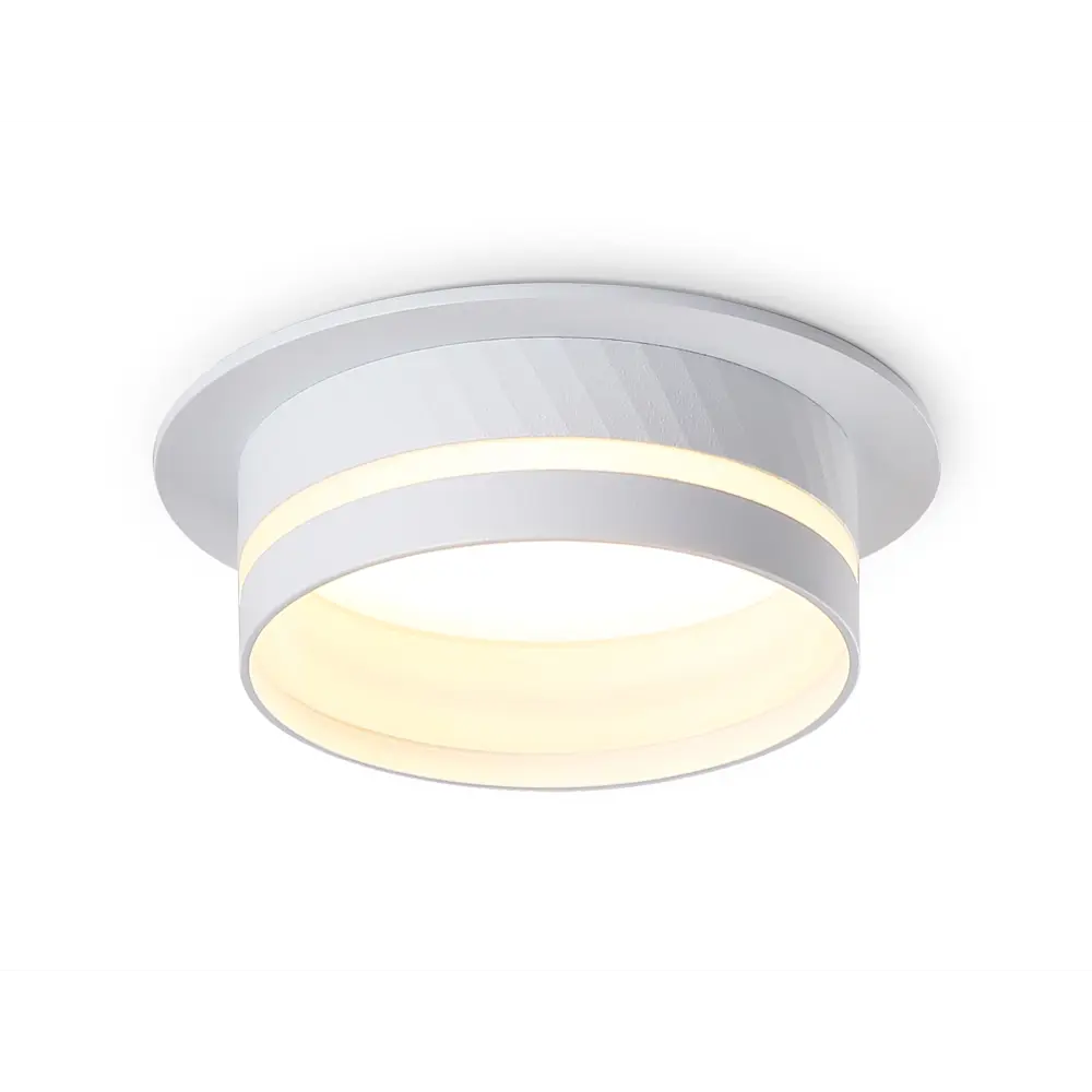 Фото 3 Светильник точечный встраиваемый светодиодный Ambrella Light Tn5218 2 м² под отверстие 9.3 см цвет белый Фото 3 Светильник точечный встраиваемый светодиодный Ambrella Light Tn5218 2 м² под отверстие 9.3 см цвет белый