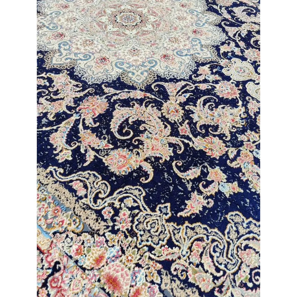 Фото 5 Ковер Farrahi Carpet полиэстер Arsham 100х150 см цвет темно-синий Фото 5 Ковер Farrahi Carpet полиэстер Arsham 100х150 см цвет темно-синий