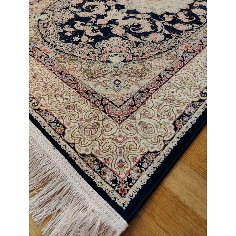 Фото 7 Ковер Farrahi Carpet полиэстер Arsham 100х150 см цвет темно-синий Фото 7 Ковер Farrahi Carpet полиэстер Arsham 100х150 см цвет темно-синий