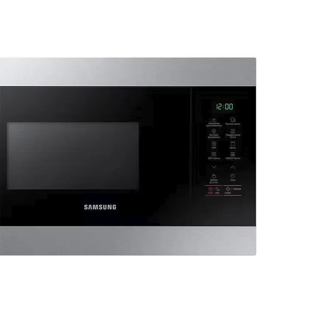 Фото 12 Встраиваемая микроволновая печь Samsung MG22M8074CTBW 22 л 59.5x38x32 см цвет серебристый Фото 12 Встраиваемая микроволновая печь Samsung MG22M8074CTBW 22 л 59.5x38x32 см цвет серебристый