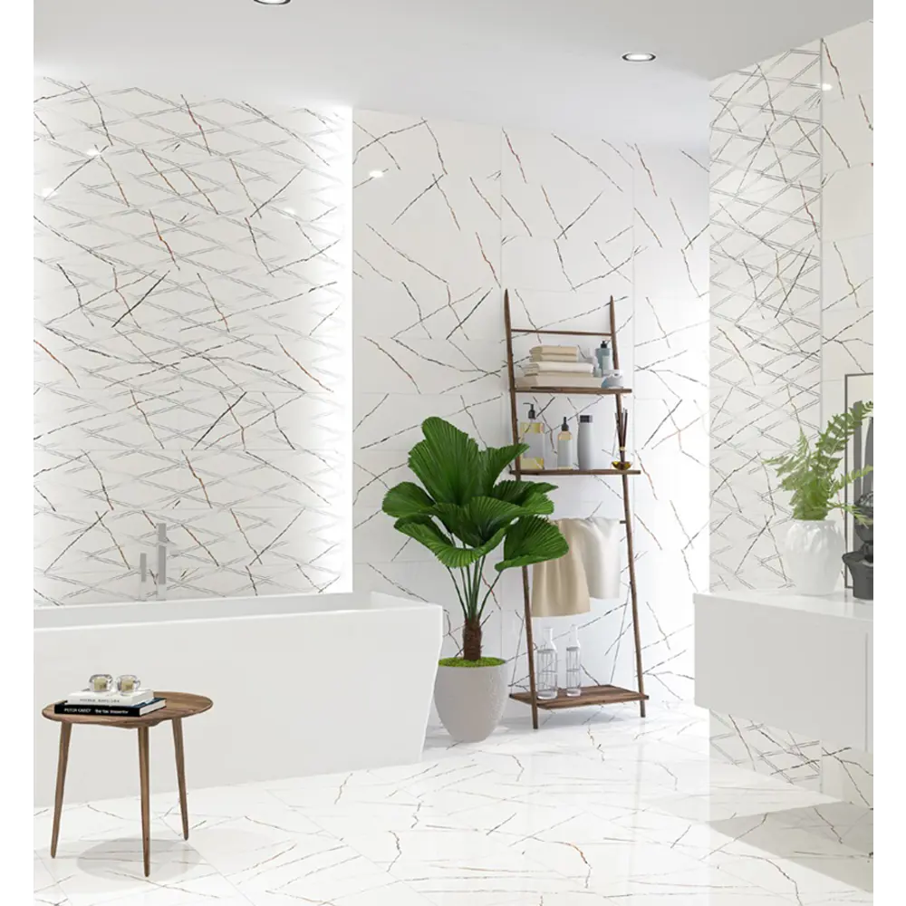 Фото 2 Плитка Eletto ceramica 508151101 24.2x70см 1.02 м² цвет белый, цена за упаковку Фото 2 Плитка Eletto ceramica 508151101 24.2x70см 1.02 м² цвет белый, цена за упаковку