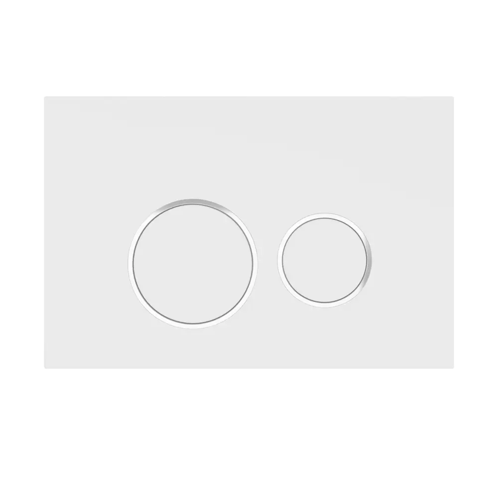 Фото 13 Унитаз приставной с бачком скрытого монтажа комплект 5 в 1 Teymi Helmi HD F14599 кнопка белая/хром