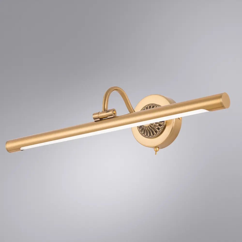 Фото 2 Настенный светильник светодиодный ARTE LAMP A8046AP-1PB CHIANTI нейтральный белый свет цвет жёлтый золотой Фото 2 Настенный светильник светодиодный ARTE LAMP A8046AP-1PB CHIANTI нейтральный белый свет цвет жёлтый золотой