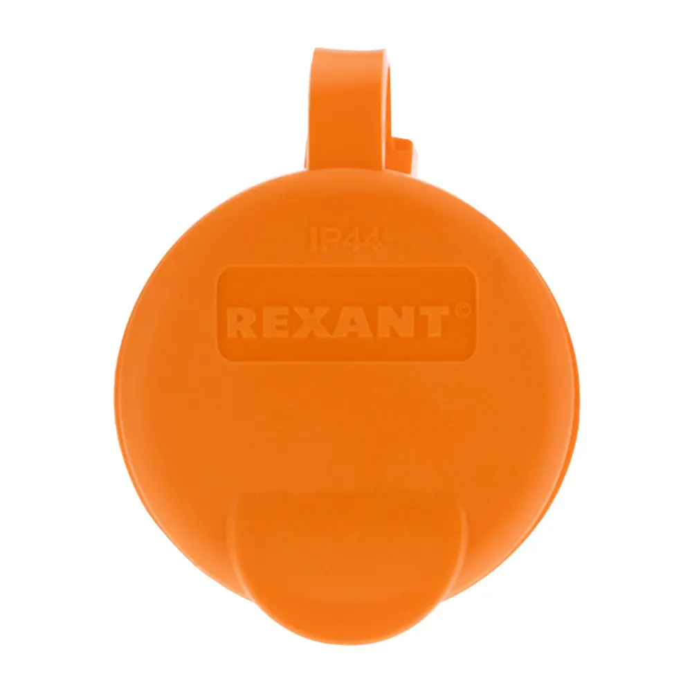 Фото 4 Розетка Rexant переносная влагозащищенная с крышкой с заземлением 16 А IP44 каучук оранжевая Фото 4 Розетка Rexant переносная влагозащищенная с крышкой с заземлением 16 А IP44 каучук оранжевая