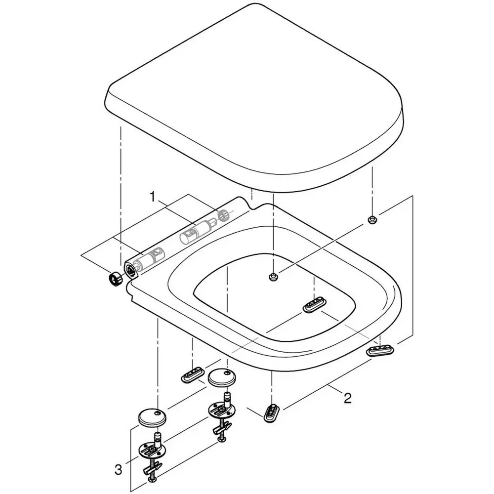 Фото 9 Комплект инсталляция с унитазом Grohe I012710.015139703000 цвет белый Фото 9 Комплект инсталляция с унитазом Grohe I012710.015139703000 цвет белый