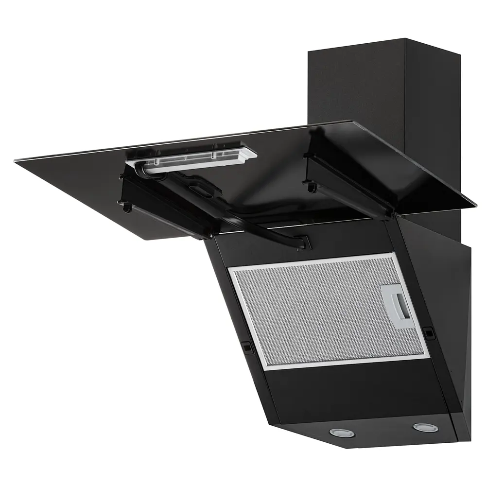 Фото 3 Вытяжка Krona HELGA 600 black S 59.5 см цвет черный Фото 3 Вытяжка Krona HELGA 600 black S 59.5 см цвет черный