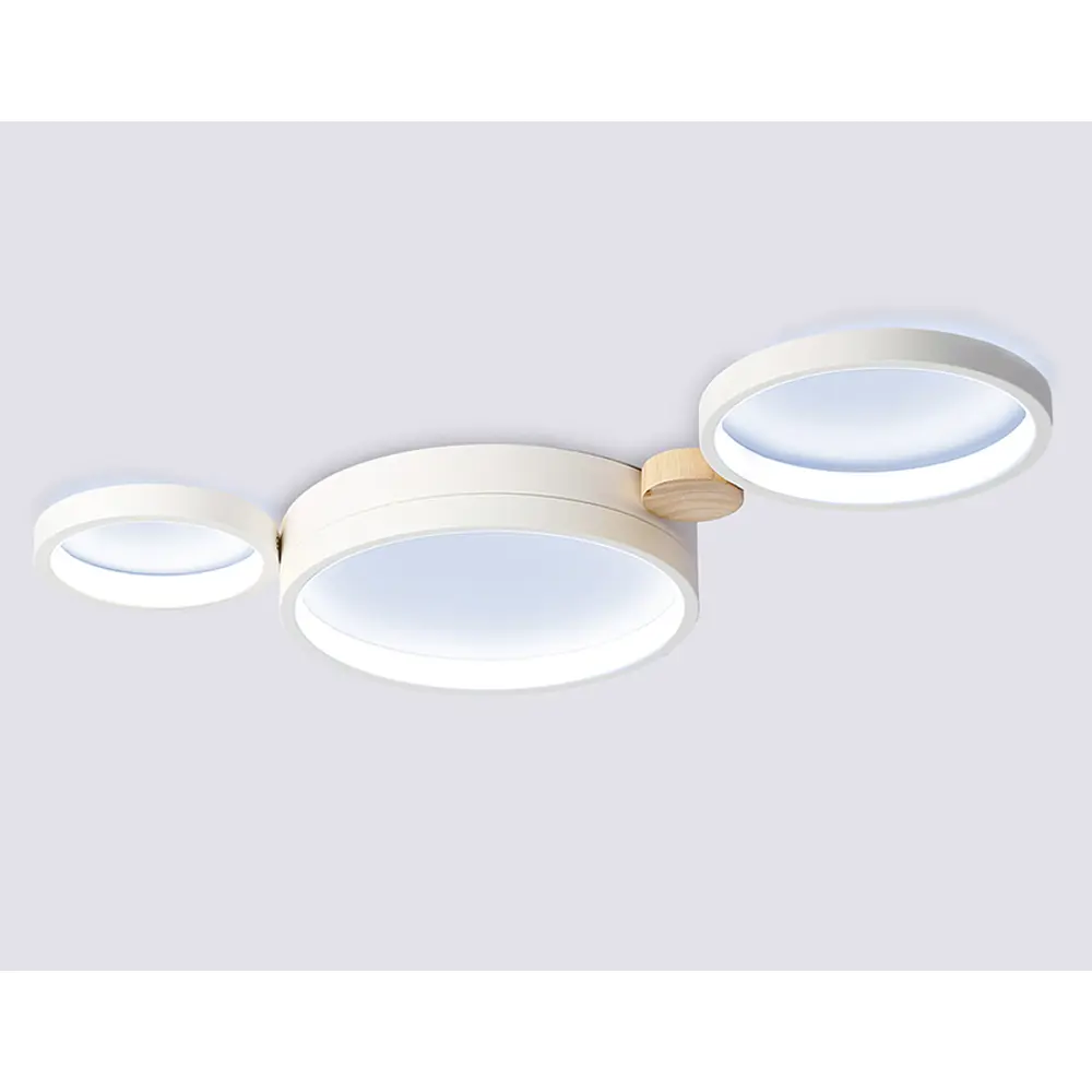 Фото 5 Люстра потолочная светодиодная Ambrella light Fl4812 с пультом управления 14 м² нейтральный белый свет цвет белый Фото 5 Люстра потолочная светодиодная Ambrella light Fl4812 с пультом управления 14 м² нейтральный белый свет цвет белый