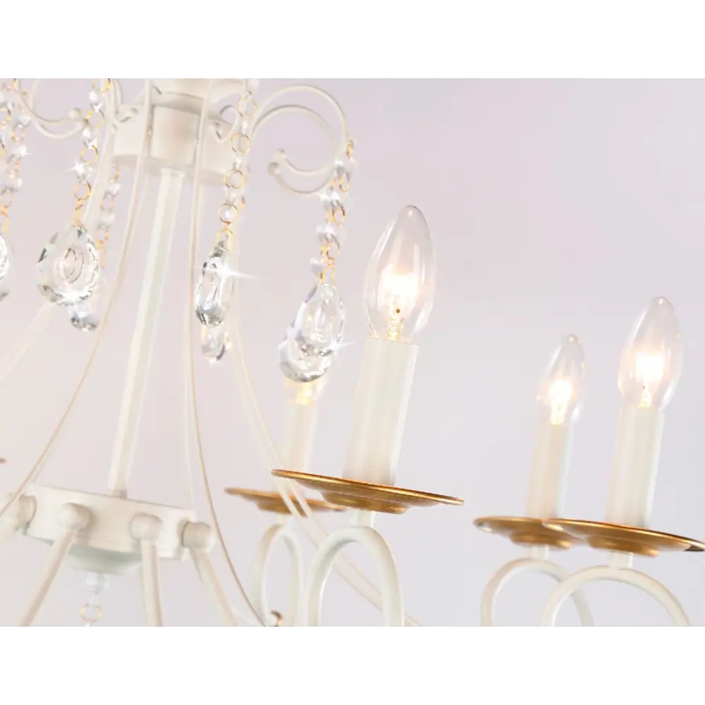 Фото 14 Люстра подвесная Ambrella light Classic Tr4917 8 лампа 16 м² цвет белый Фото 14 Люстра подвесная Ambrella light Classic Tr4917 8 лампа 16 м² цвет белый