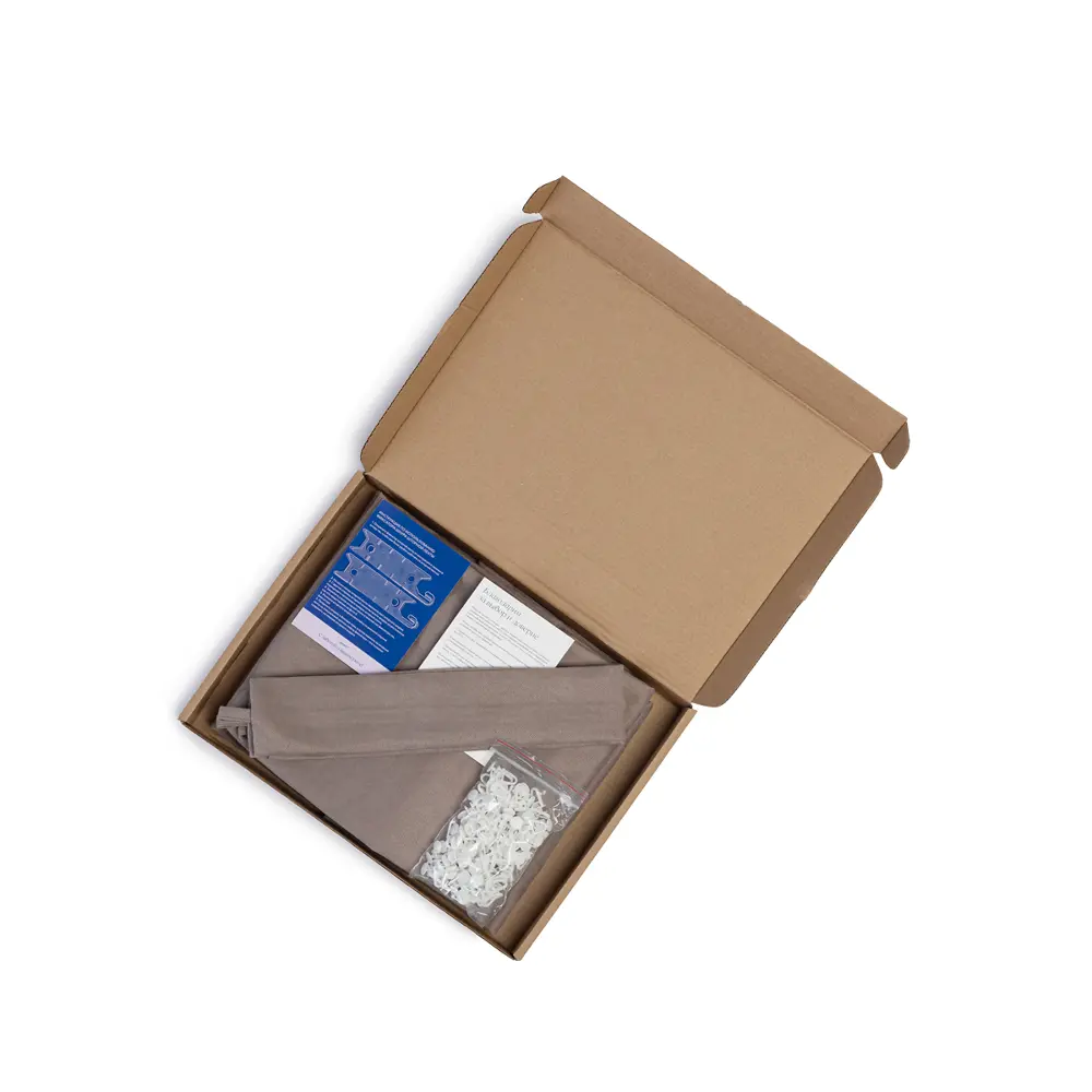 Фото 6 Комплект штор на шторной ленте Юмарт 300x245 см цвет коричневый, глубокий тауп Фото 6 Комплект штор на шторной ленте Юмарт 300x245 см цвет коричневый, глубокий тауп