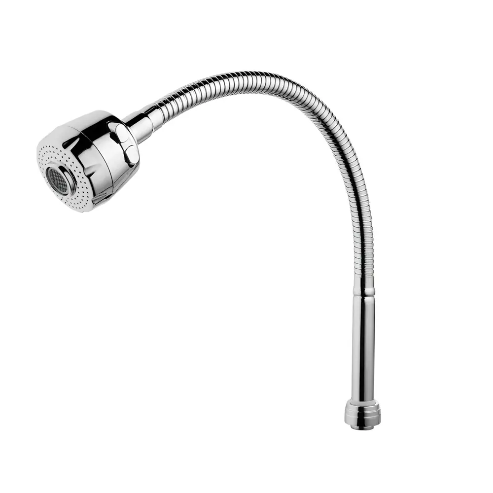 Фото Излив гибкий Do.Korona DK-750A с двухрежимный аэратором 50 см хромированный Фото Излив гибкий Do.Korona DK-750A с двухрежимный аэратором 50 см хромированный