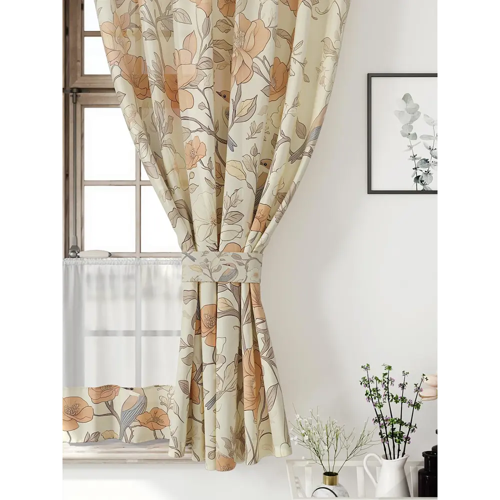 Фото 4 Комплект штор Comfy way Иномик - 78 CW705078-160 на шторной ленте 160x150 см цвет бежевый Фото 4 Комплект штор Comfy way Иномик - 78 CW705078-160 на шторной ленте 160x150 см цвет бежевый