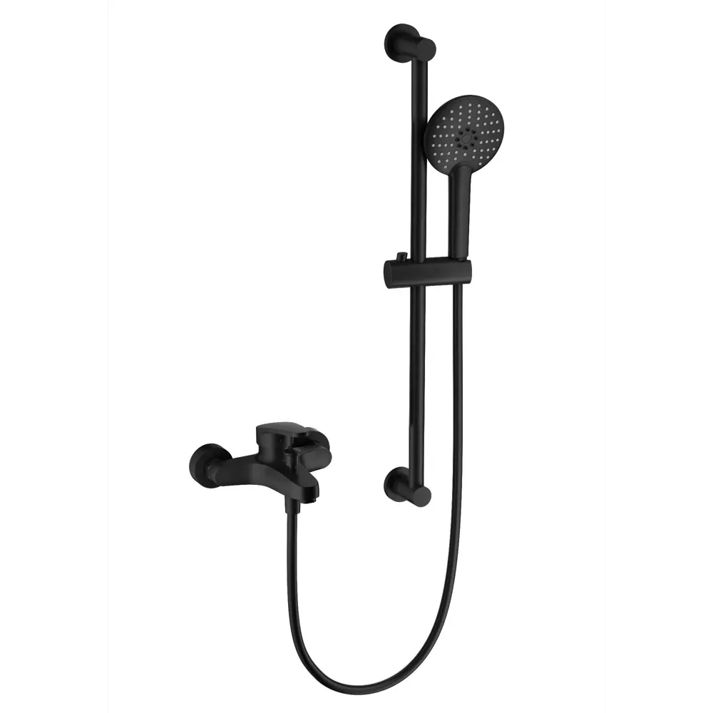 Фото Смеситель для ванны Wonzon & woghand WW-C2501-MB цвет черный матовый