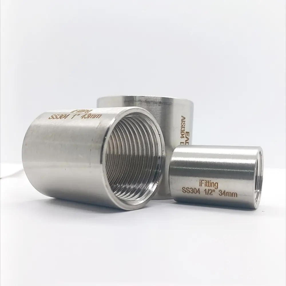 Фото 4 Муфта IFitting 3/4"x3/4" ВР нержавеющая сталь MG-MM20/4 Фото 4 Муфта IFitting 3/4"x3/4" ВР нержавеющая сталь MG-MM20/4